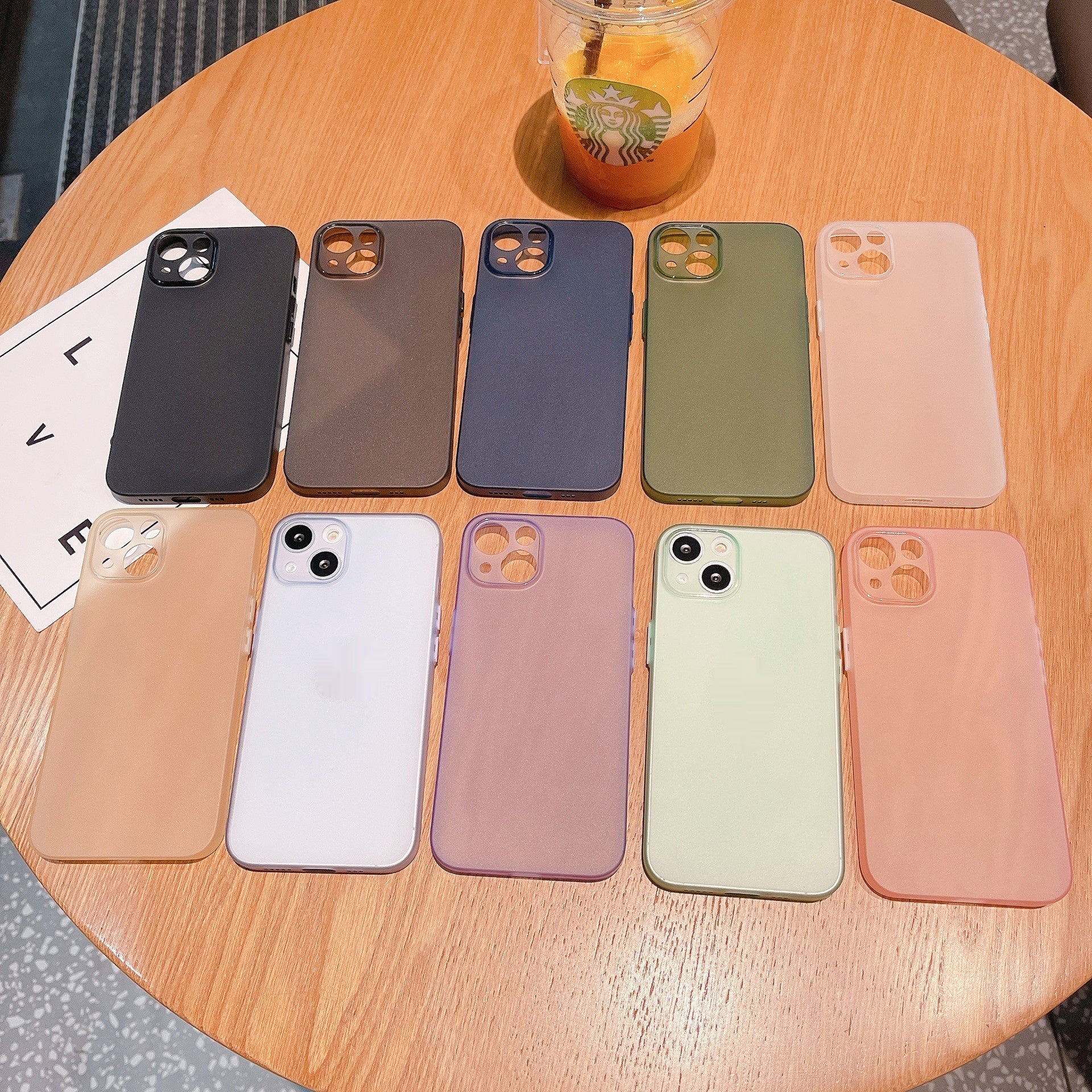 Ultra-thin Frosted Heat Dissipation Fine Hole Phone Case