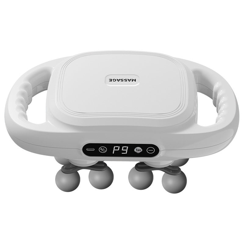 12 Head Massage Gun Waist Back Deep High Frequency Vibration Muscle Relaxation Massager