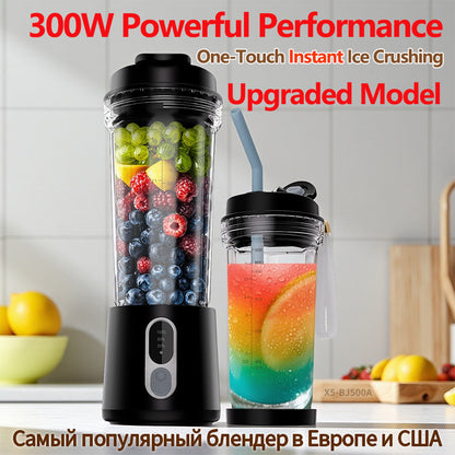 Fruit And Vegetable Portable Small Juicer Electric Juicing Juicer Cup Power Large Blender Broken Wall